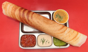 Dosa that our volunteers and interns love eating.  