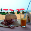 Calangute beach Goa cafe